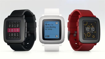 pebble超速众筹推出新款彩色智能手表